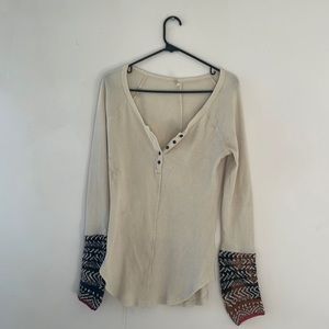 Long sleeved top free people
